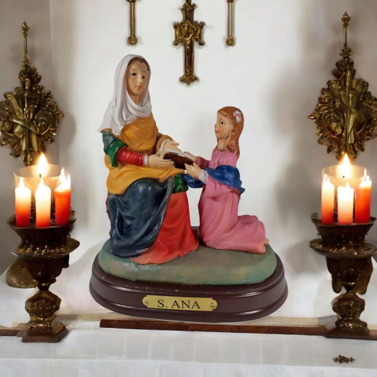 Sitzende Jungfrau Anna, Katholische Heilige und Jungfrauen, Religiöse Produkte