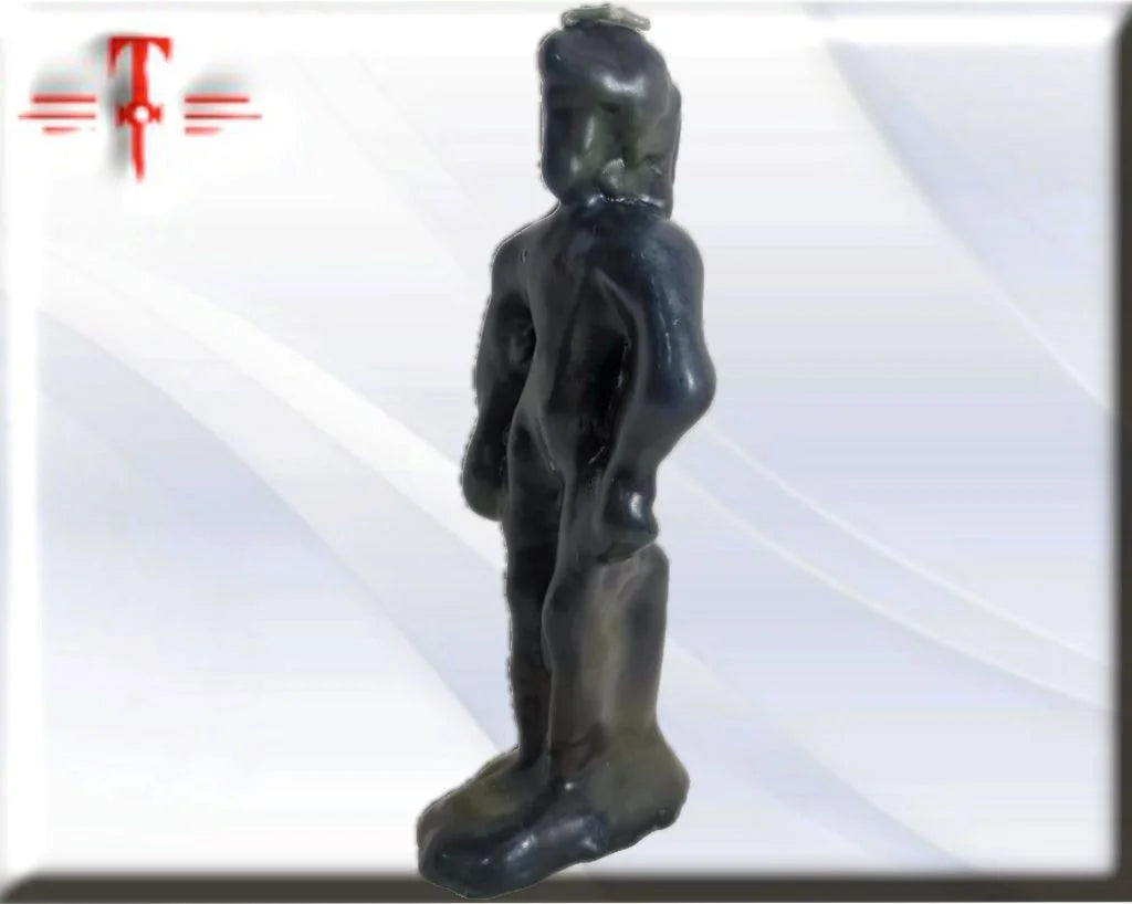 Vela cuerpo persona Negro