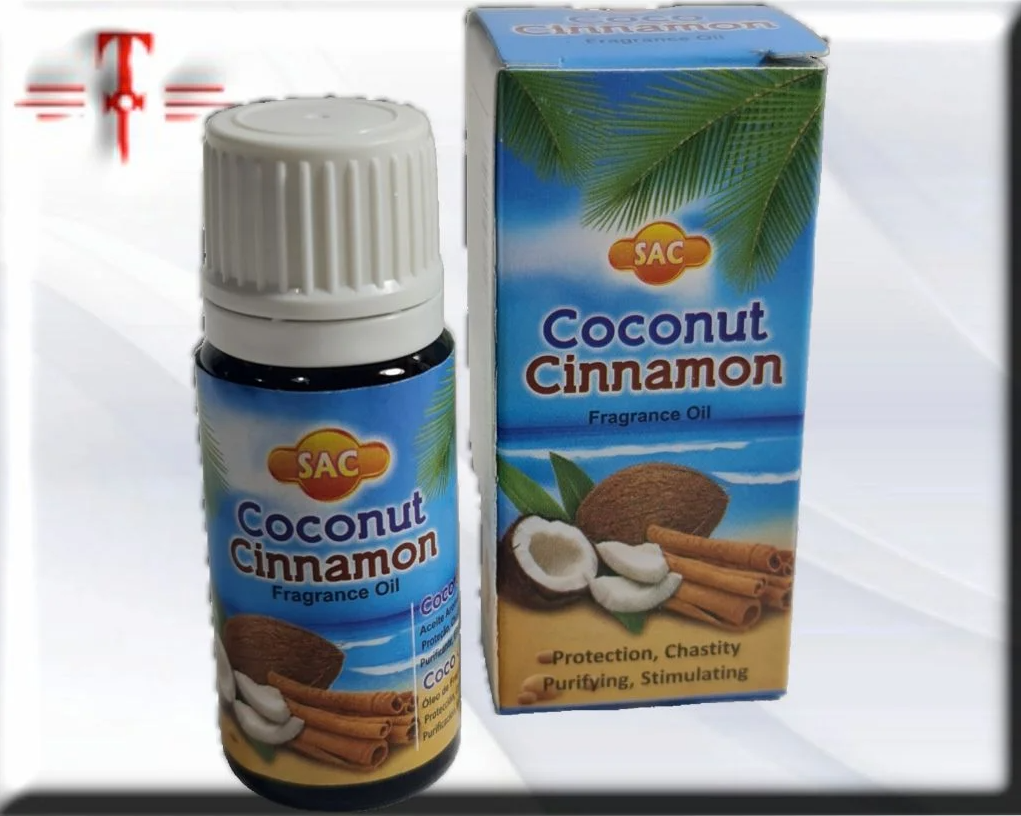 Aceite aromatico Coco y canela