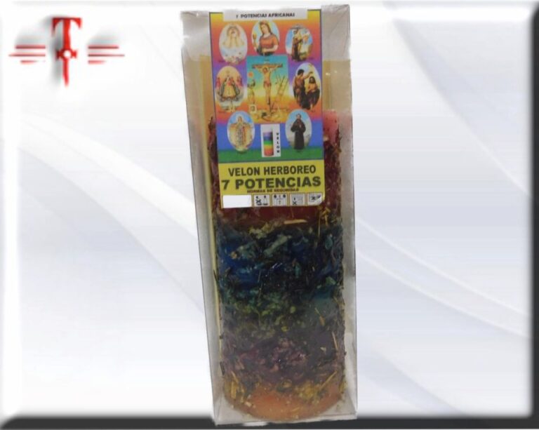 Velas herbórea 7 potencias Spotencias Tienda Esotérica