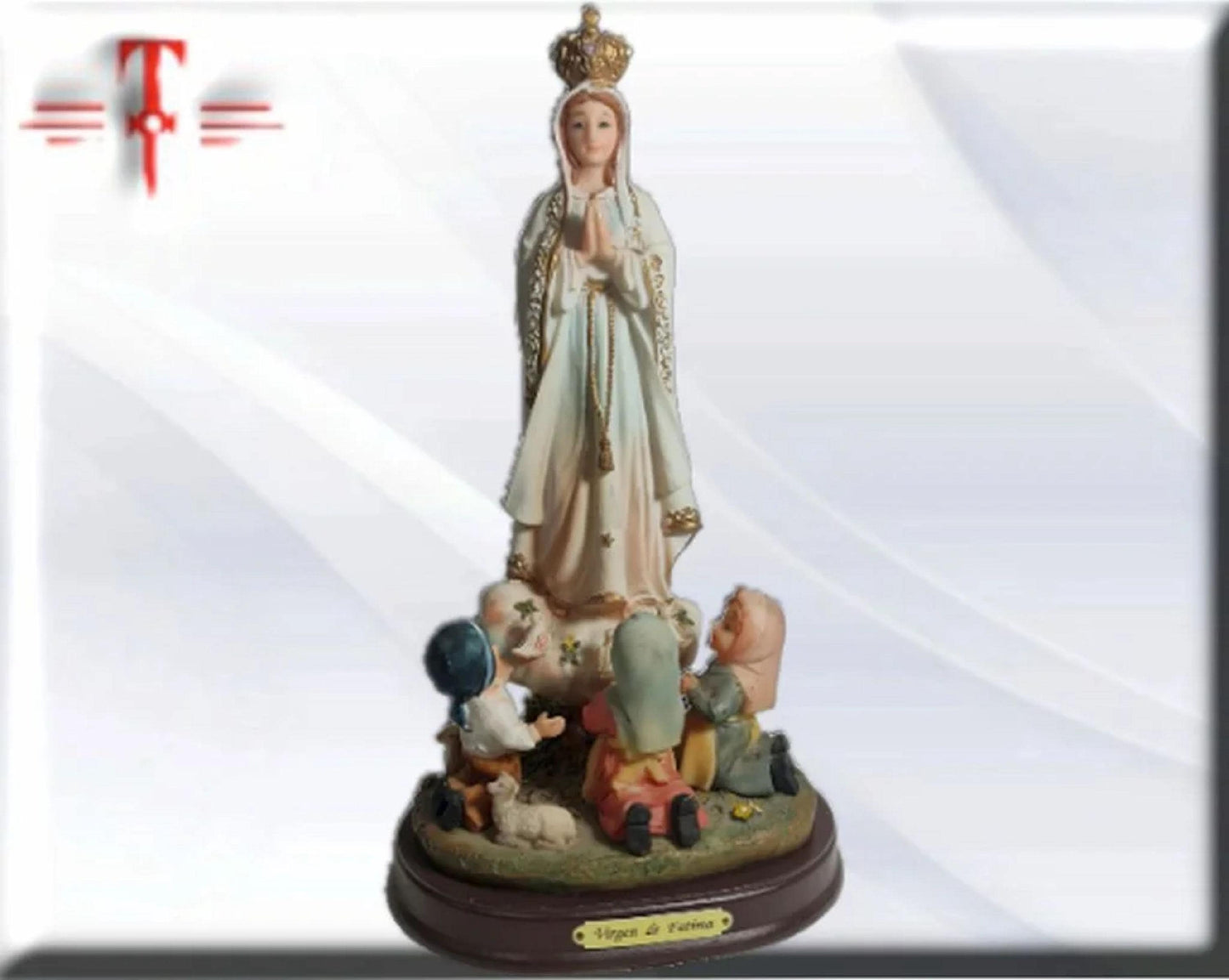 Statue Figur Erscheinung von Fatima, katholische Heilige und Jungfrauen, religiöse Produkte,
