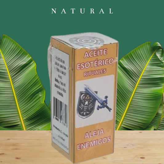 Aceite aleja enemigos