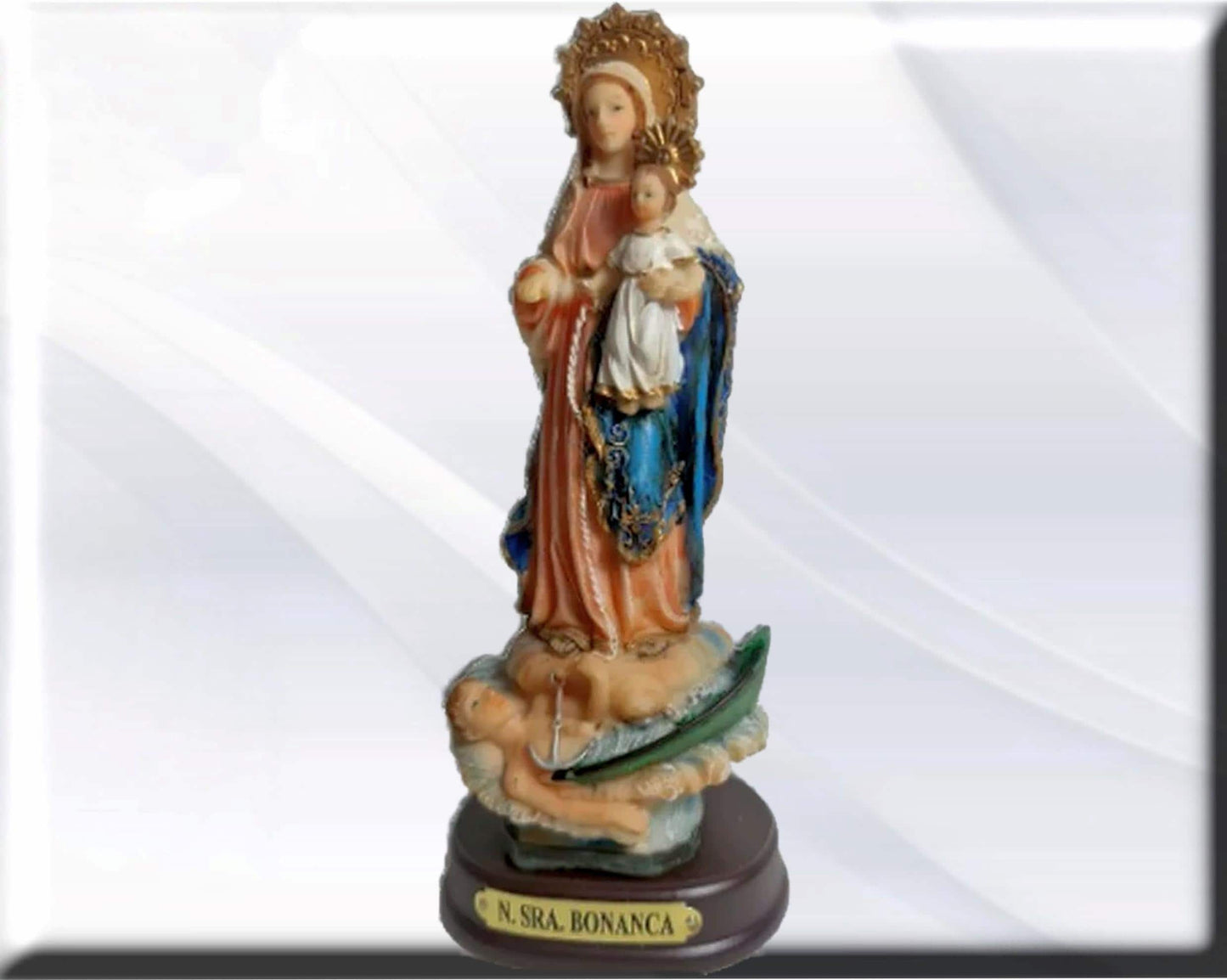 estatua Nuestra Señora de la Bonanza  . Catholic Saints and Virgins, Religious products,