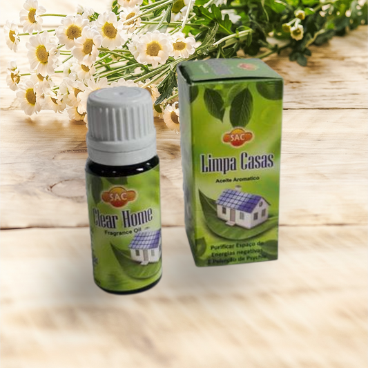 Aceite aromatico Limpia casas
