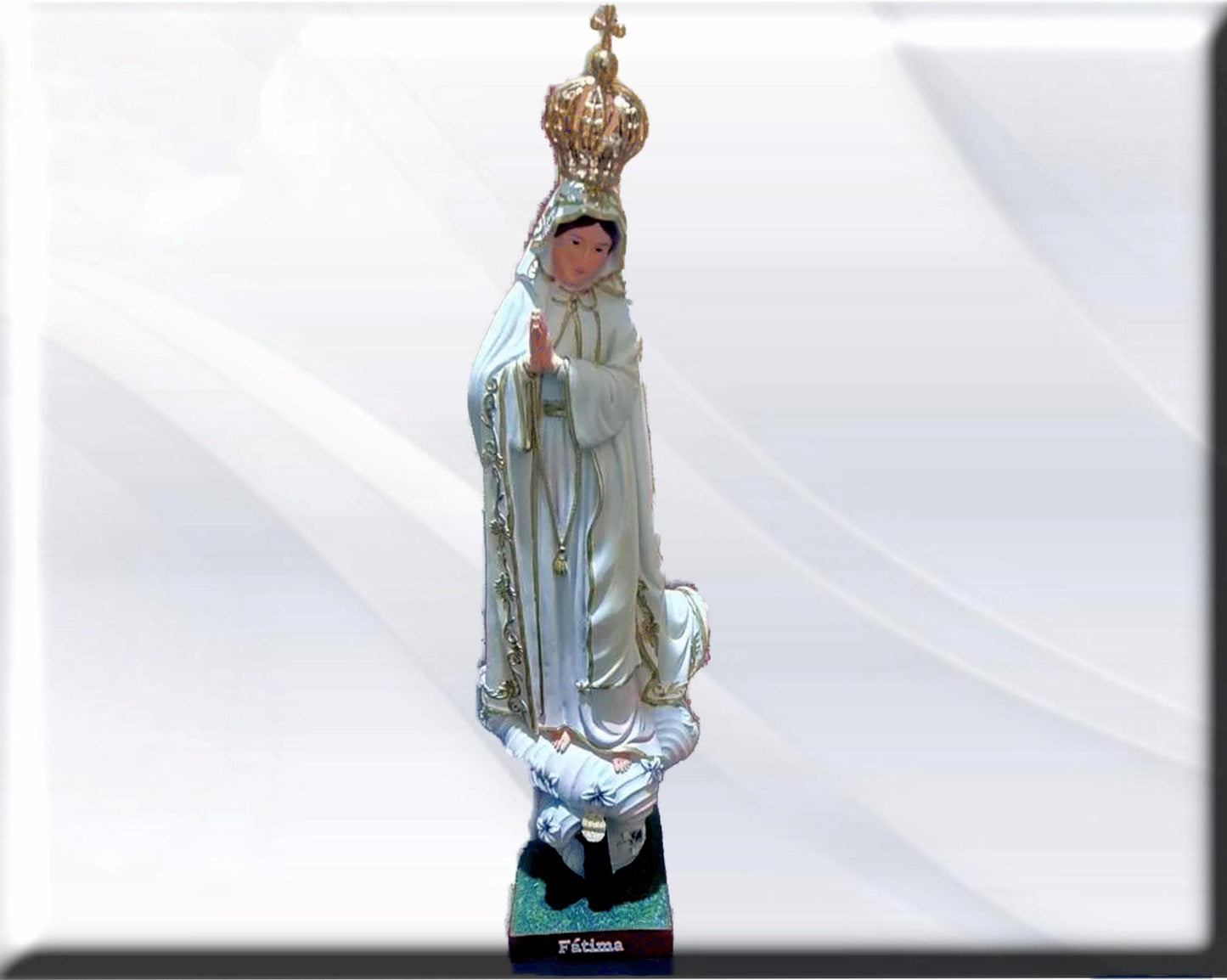 Nuestra señora de Fátima 50 cm . Catholic Saints and Virgins, Religious products,