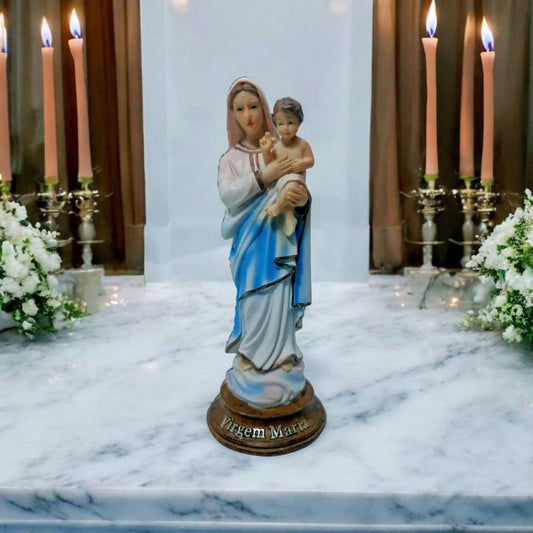 Virgen María con niño , Santos y Vírgenes católicos , productos Religiosos