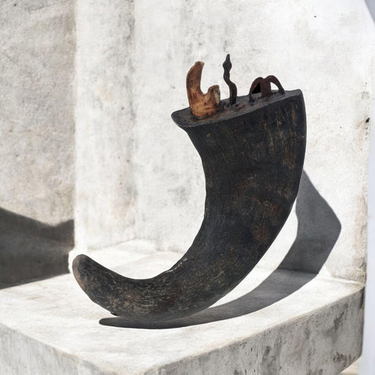 Olugbohun fetiche de poder  , amuleto africano , secretos del Vodun