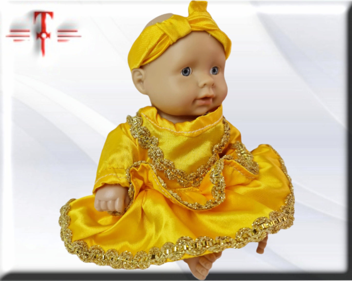 Muñeca Orisha Oshún , Diosa de las aguas dulces , Deidad del Panteón Yoruba