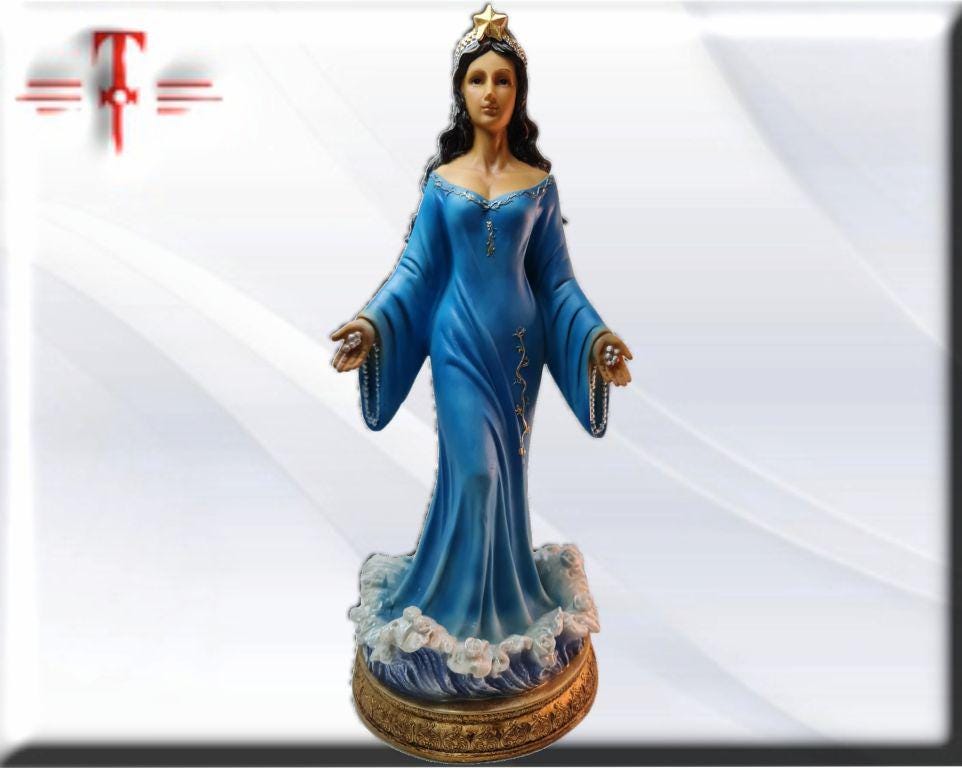 Orisha Yemaya 40cm , Diosa del Mar , Santería