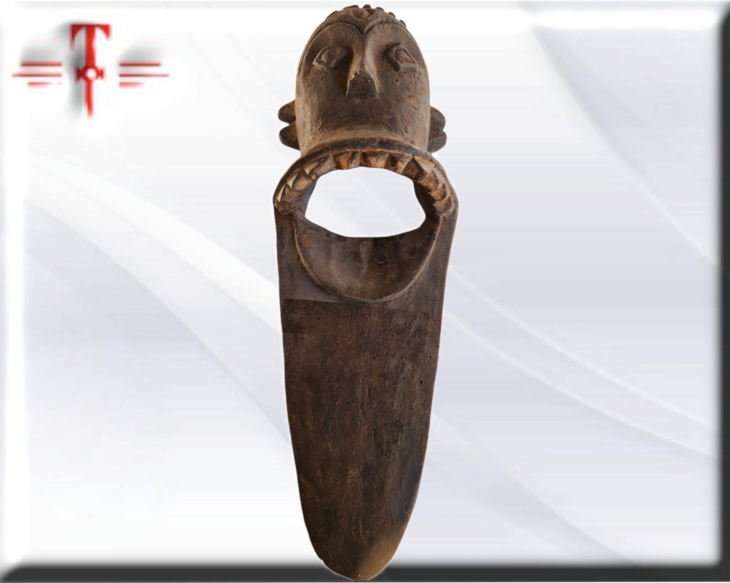 Máscara etnia Bakongo ( arte africano)  Bakongo ethnic mask ( African art)