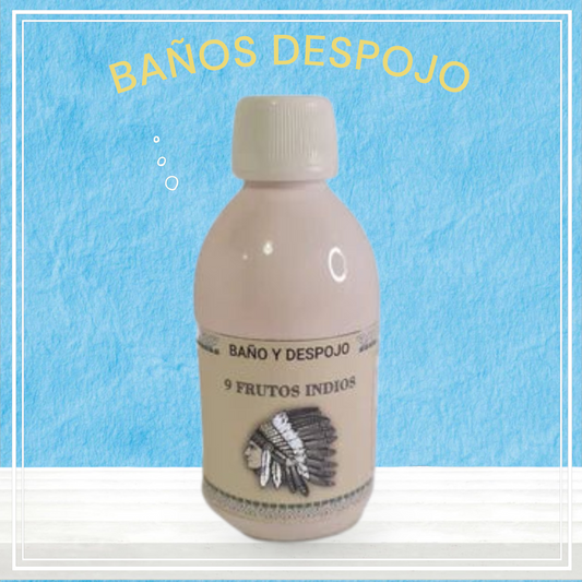 baño 9 frutos indios