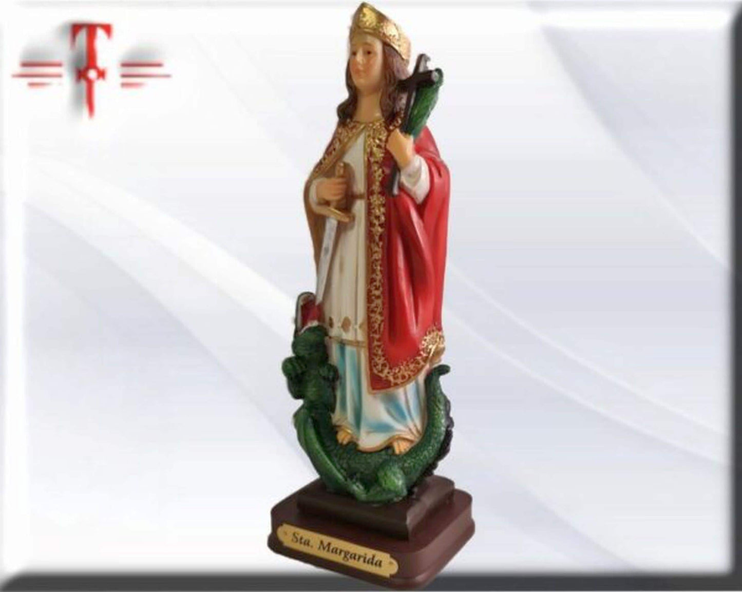 Santa Margarita . virgenes y santos católicos , productos religiosos