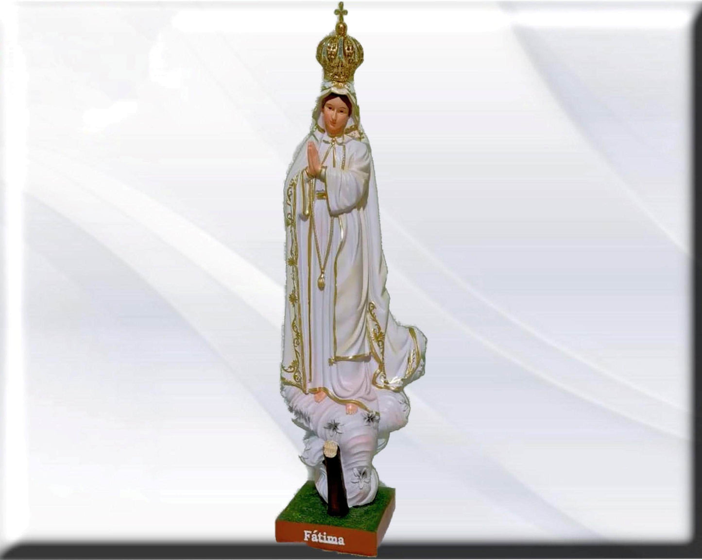 Nuestra señora de Fátima 50 cm . Catholic Saints and Virgins, Religious products,