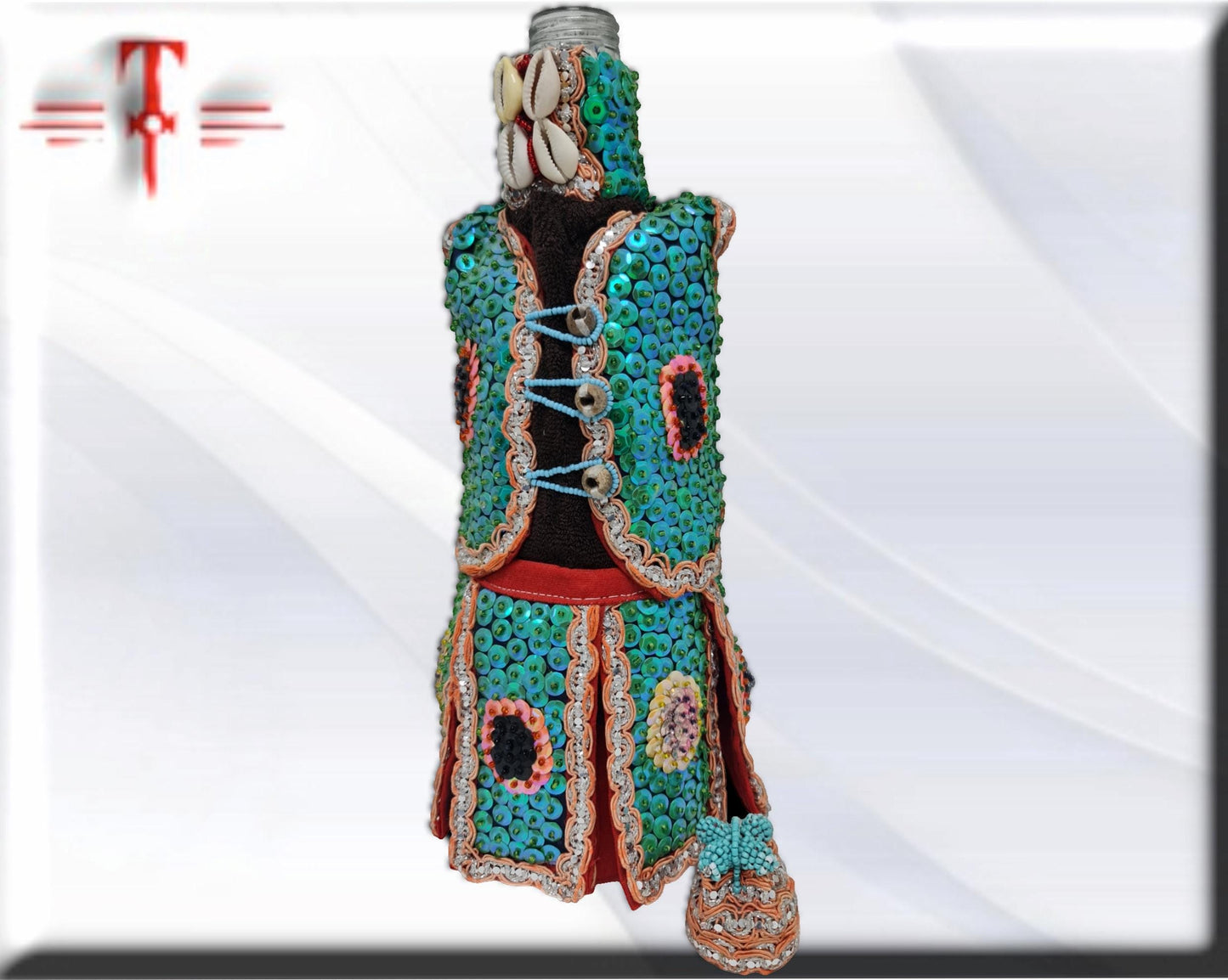 Egungun Magic Bottle, Protection, clairvoyance, Secret and Power of African Voodoo
