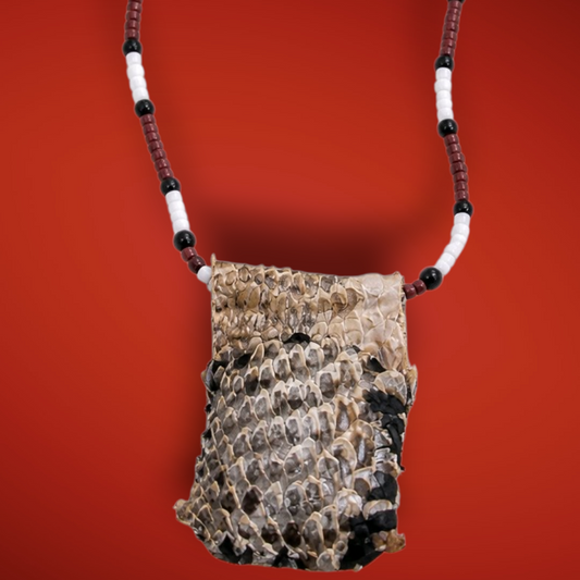 Afrikanisches Schlangenamulett, Liebesanziehung, Pythontempel, Vodun-Geheimnisse, Traditionelle afrikanische Kunst