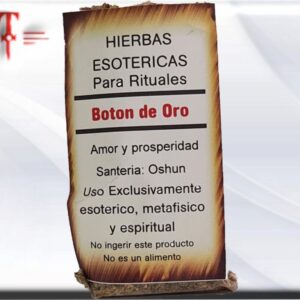 Hierbas botón de oro