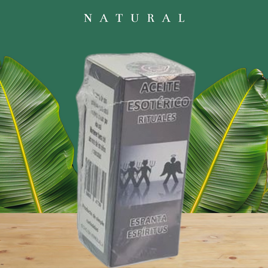 Aceite espanta espíritus