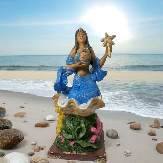 Orisha Yemaya  en concha , Diosa del Mar , Santería