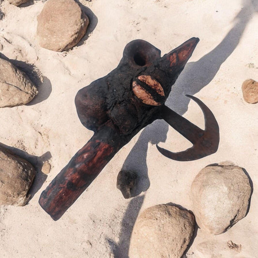 Fetiche Hacha de poder de Heviesso , Shangó , proteccion , evolucion, espiritualidad, producto original de Benin