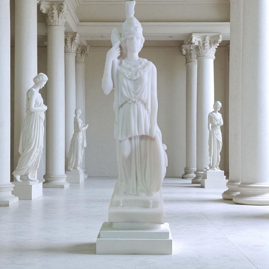 Statue des Gottes Dagda, mythologische Götter, esoterische und religiöse Gegenstände, handbemalt