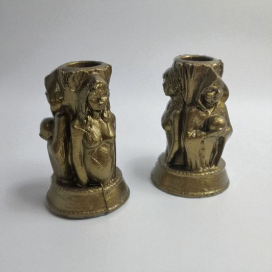 Porta vela Triple diosa wicca