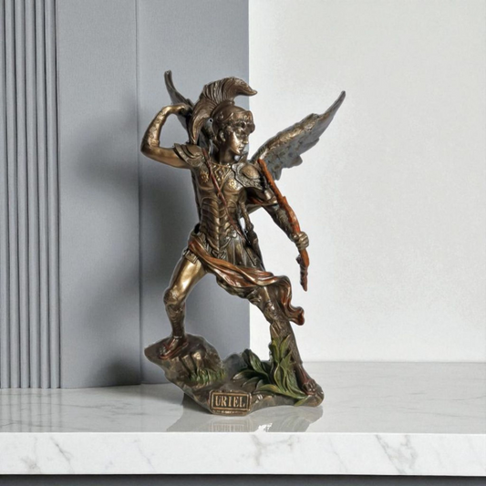 Statue des Gottes Dagda, mythologische Götter, esoterische und religiöse Gegenstände, handbemalt