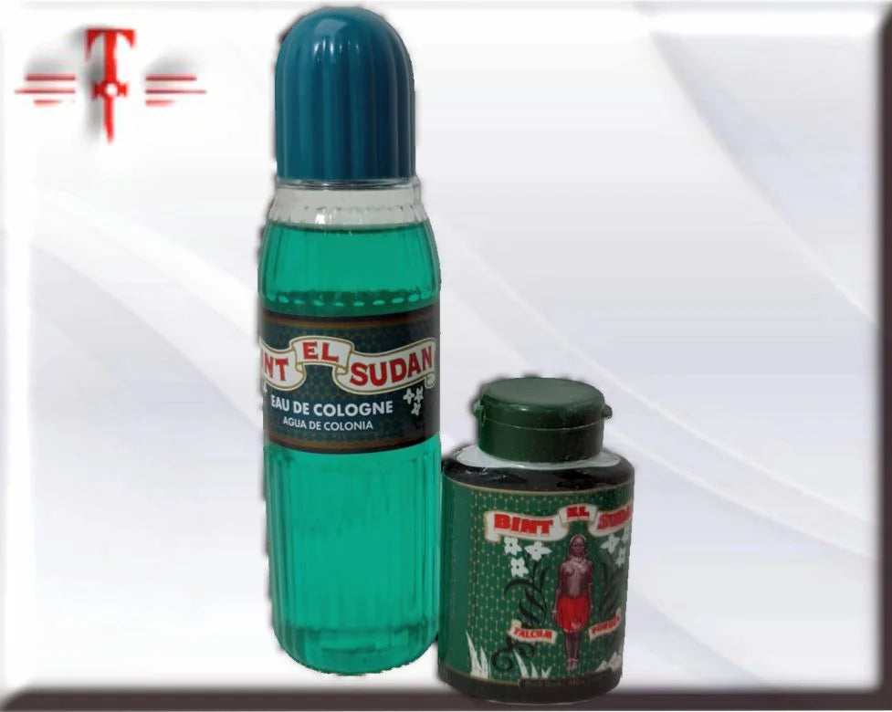 Pack agua de colonia + Talco bint el sudan