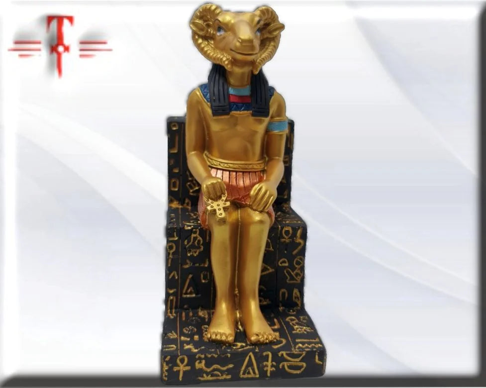 Statue des Gottes Dagda, mythologische Götter, esoterische und religiöse Gegenstände, handbemalt