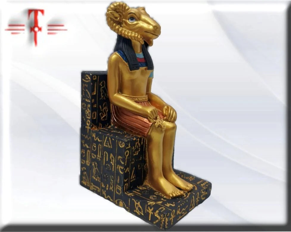 Statue des Gottes Dagda, mythologische Götter, esoterische und religiöse Gegenstände, handbemalt