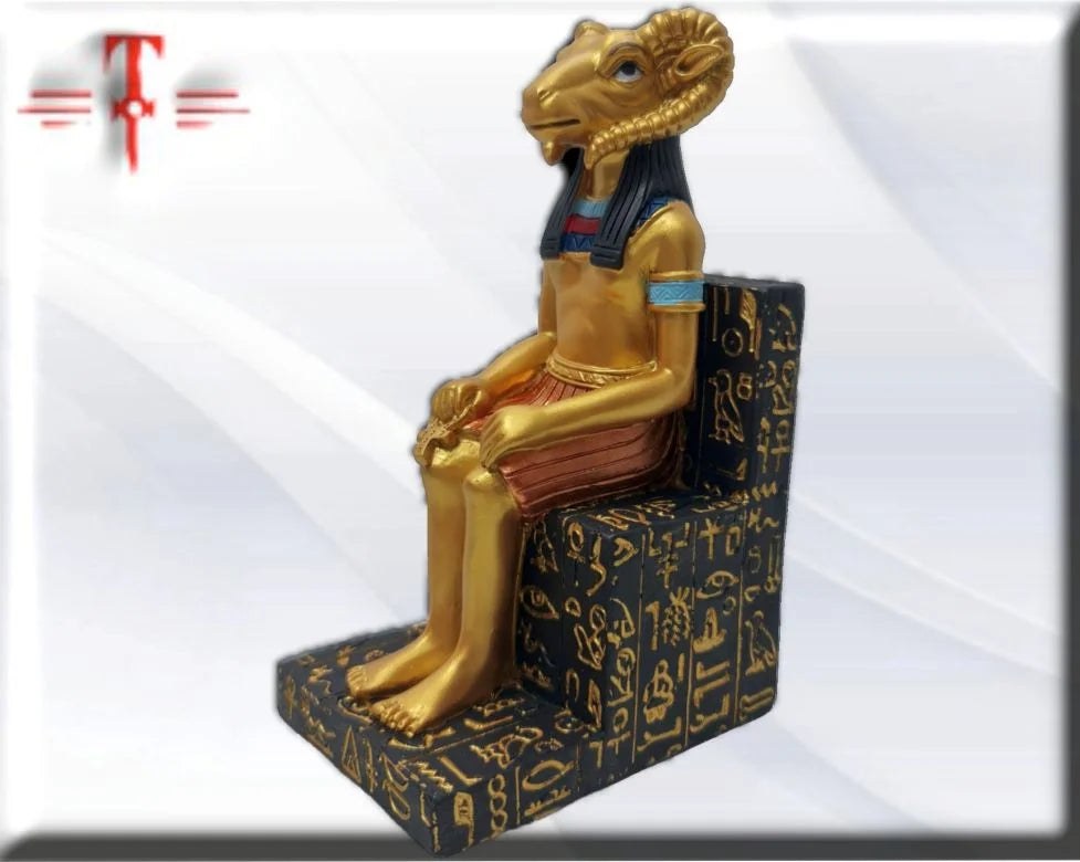 Statue des Gottes Dagda, mythologische Götter, esoterische und religiöse Gegenstände, handbemalt