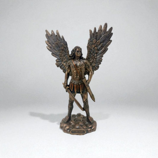 Statue des Gottes Dagda, mythologische Götter, esoterische und religiöse Gegenstände, handbemalt