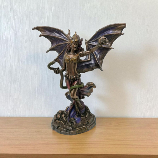 Statue des Gottes Dagda, mythologische Götter, esoterische und religiöse Gegenstände, handbemalt