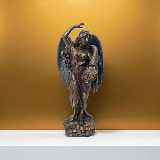 Statue des Gottes Dagda, mythologische Götter, esoterische und religiöse Gegenstände, handbemalt
