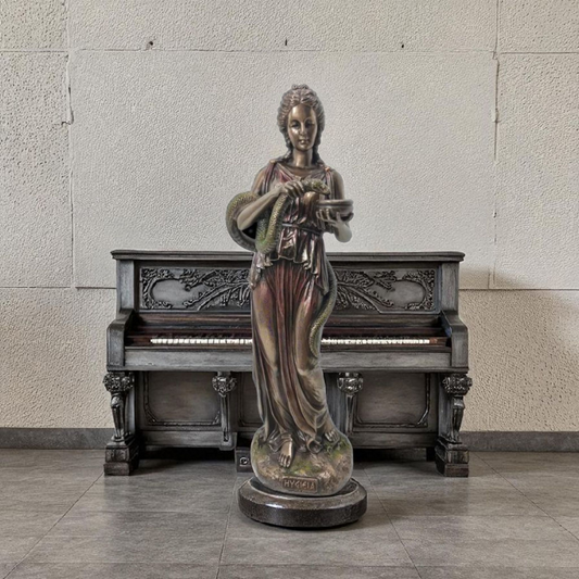 Statue des Gottes Dagda, mythologische Götter, esoterische und religiöse Gegenstände, handbemalt