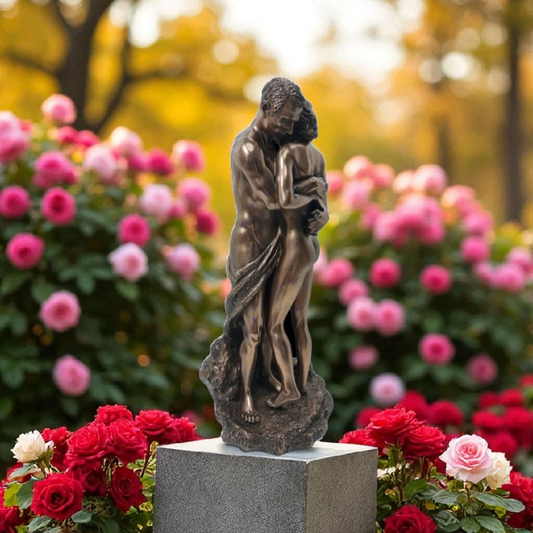 Statue des Gottes Dagda, mythologische Götter, esoterische und religiöse Gegenstände, handbemalt