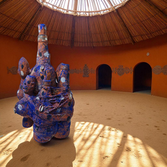 Botella Mágica contra enfermedades y envejecimiento  , secretos del vodun Fon .