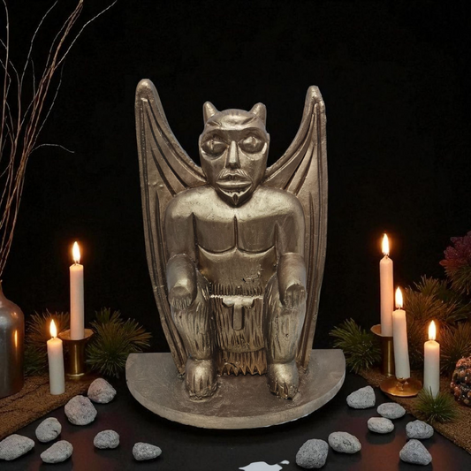 Estatua de Demonio, lucifer , articulos esotéricos y religiosos