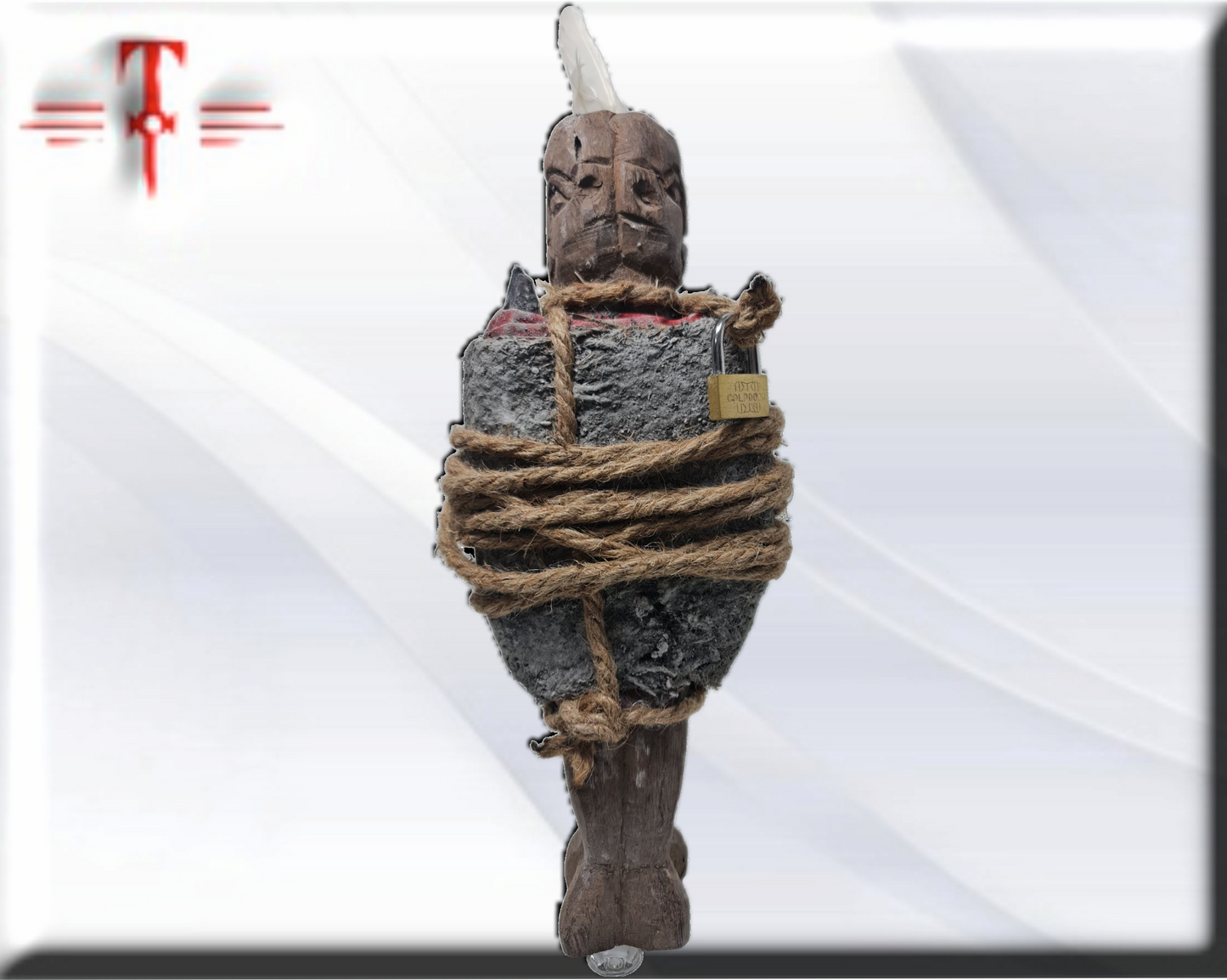Fetiche de Amarre vudodo , secretos del Vodoun africano , arte africano