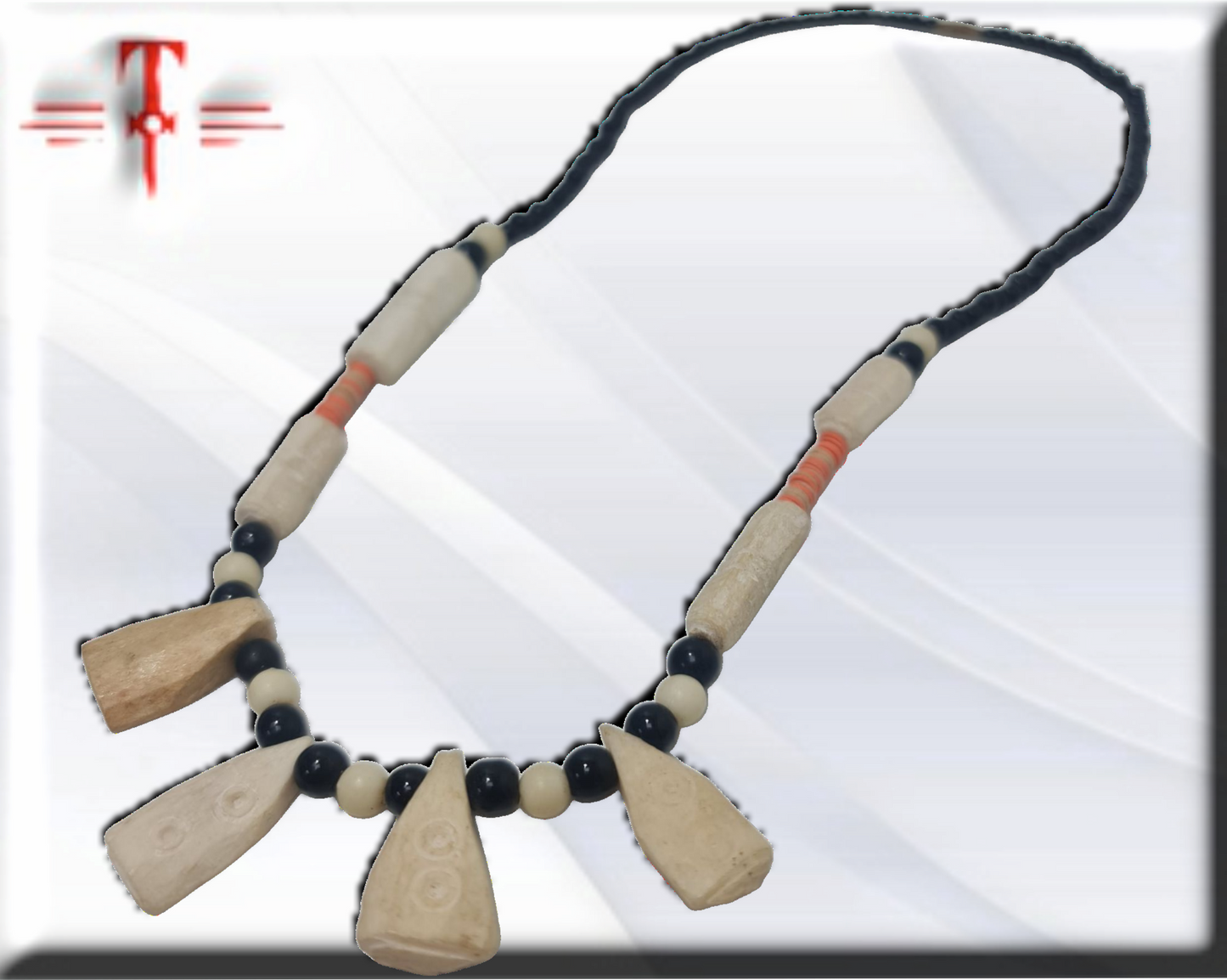 Colgante africano de hueso, suerte , evolucion  , Original from Benín Protection , amuleto