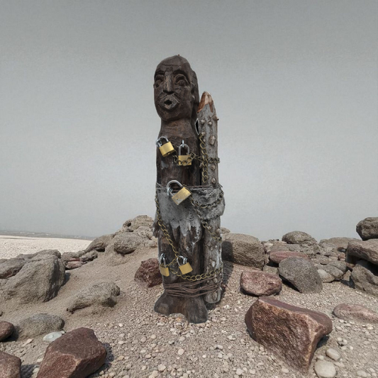 Fetiche de Amarre  , secretos del Vodoun africano , arte africano