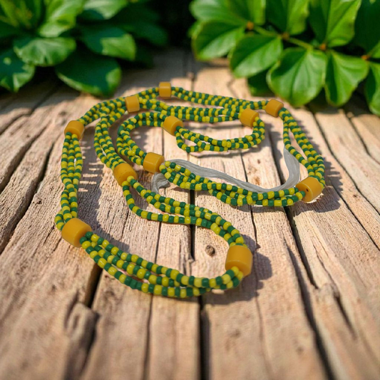 Collar mazo de Orula, Ifá ,Babalawo , Yoruba , Nigeria