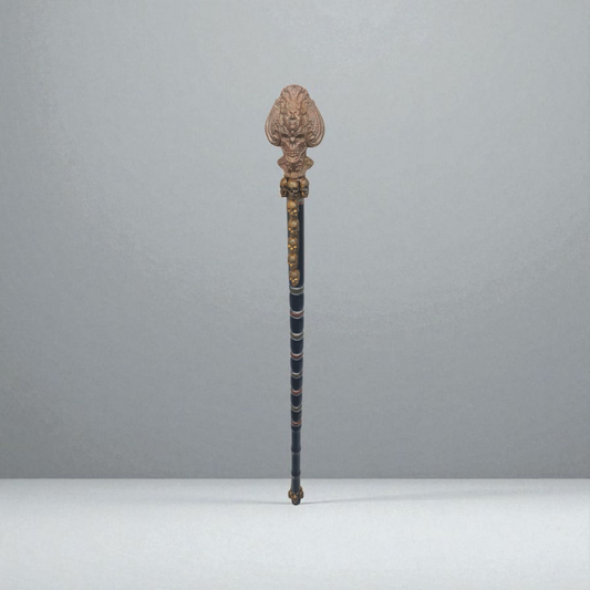 Bastón de carga Eggun , santería , Palo Mayombe , voodoo