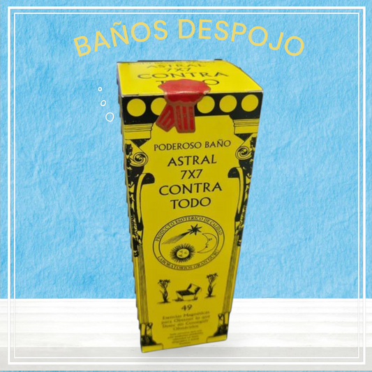 baño Astral  7X7 , esencias magneticas , despojo