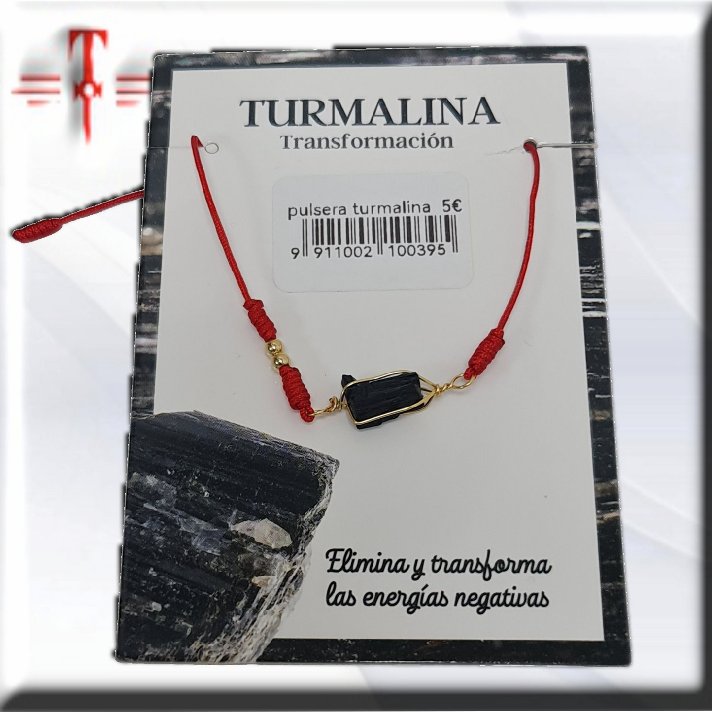 Pulsera con turmalina