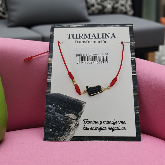 Pulsera con turmalina
