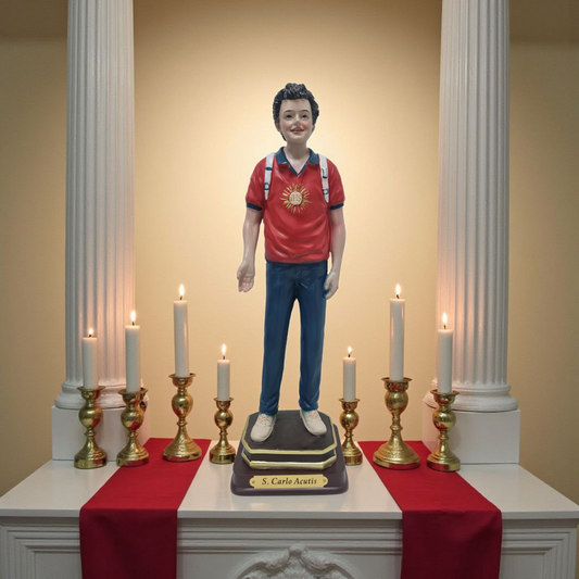 Beato Carlo Acutis 30cm , Santos y Vírgenes católicos , productos Religiosos