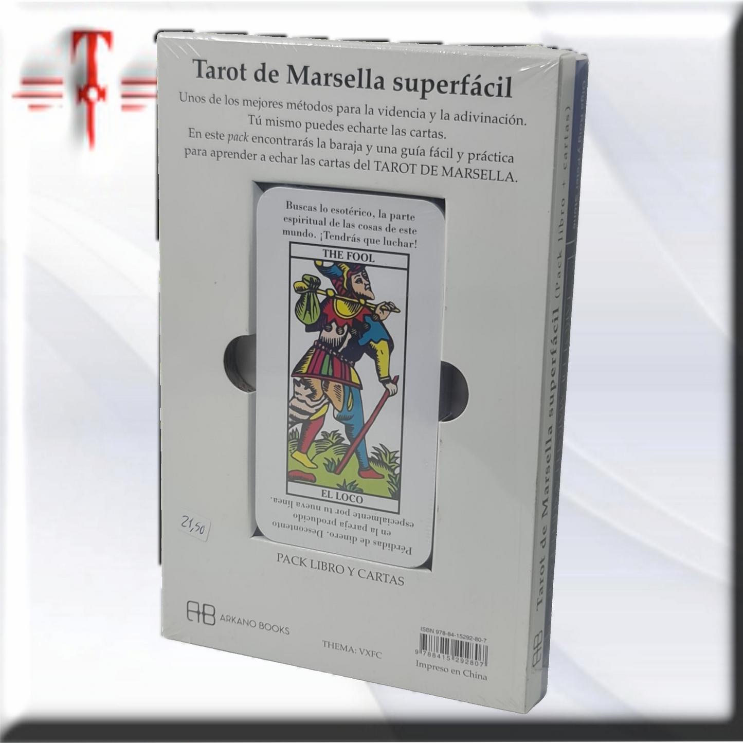 Tarot de Marsella , cartas mas libro