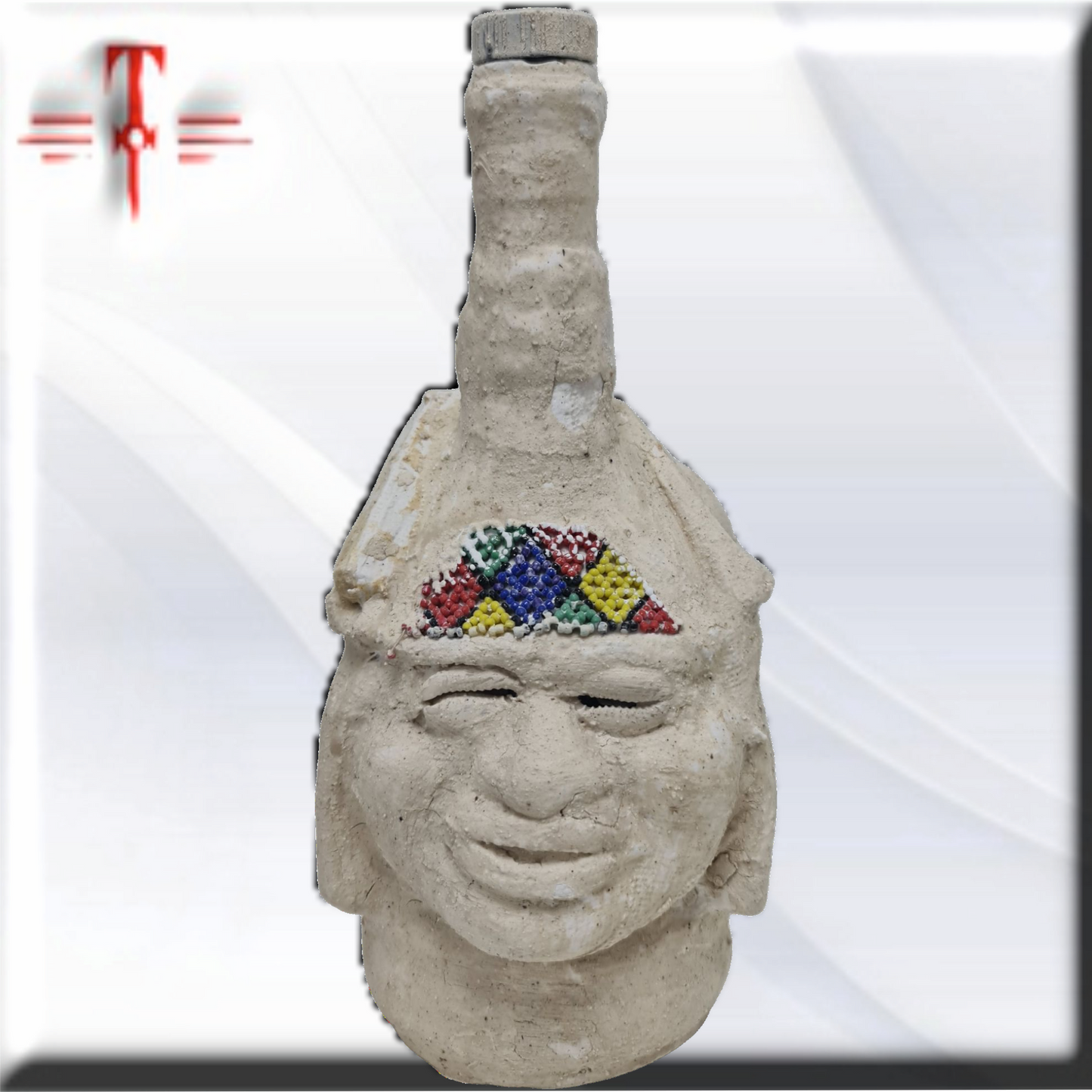 Botella fetiche Mágica Dinero  , secretos del vodun Fon .