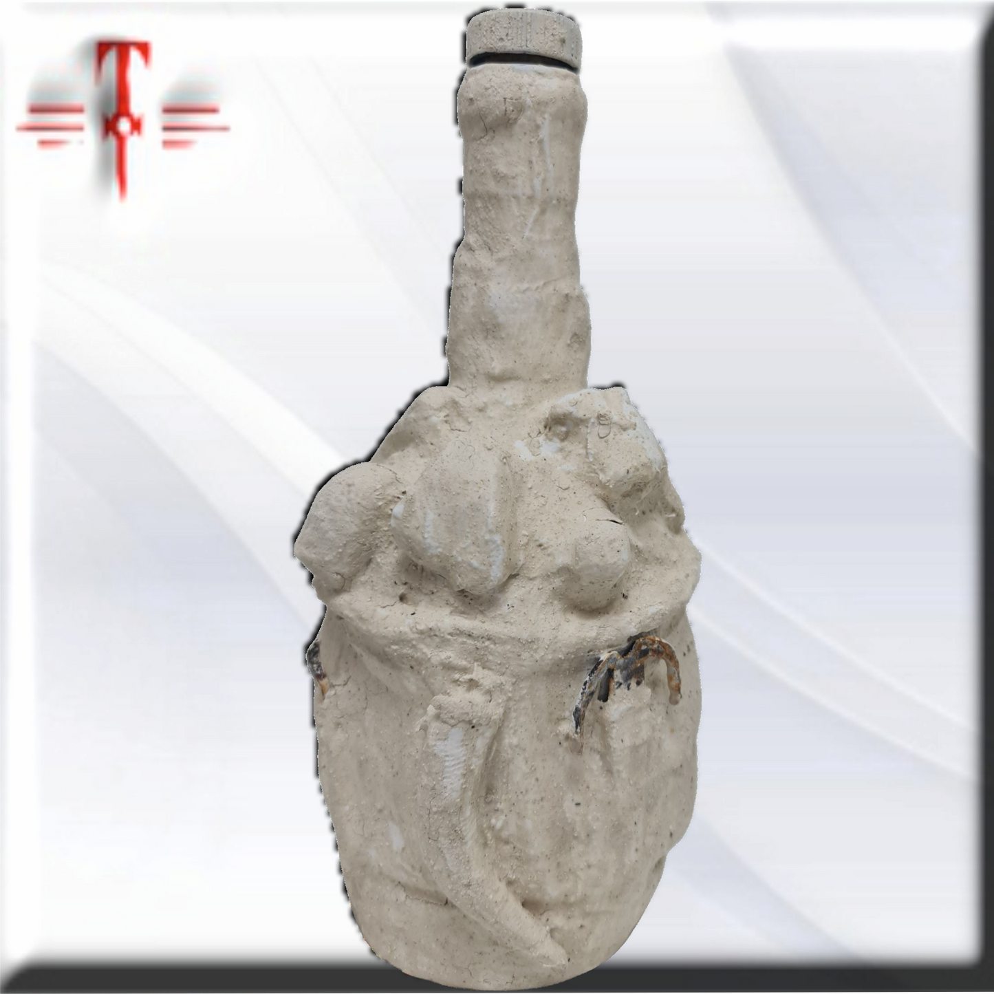 Botella fetiche Mágica Dinero  , secretos del vodun Fon .