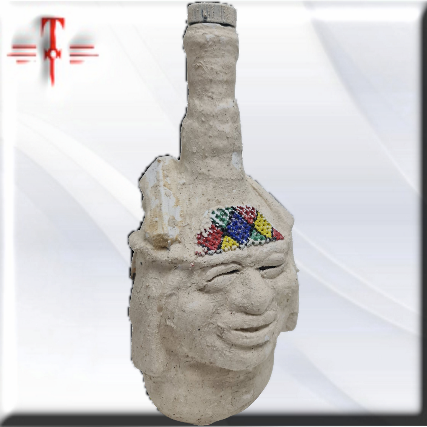 Botella fetiche Mágica Dinero  , secretos del vodun Fon .